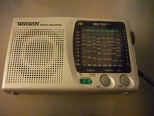 kleiner Weltempfänger Watson TR 4029-silber