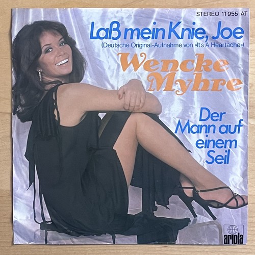 Vinyl single wencke myhre - single:,