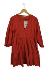 ZARA Volantkleid Damen Kleid