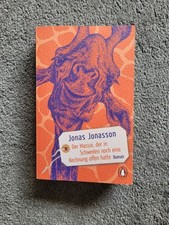 Jonas Jonasson, Der Massai, der in Schweden noch eine Rechnung offen hatte Roman