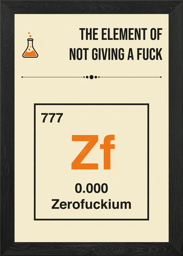 Zerofuckium the element - the,