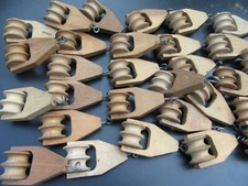 Umlenkrolle Holz Webstuhl