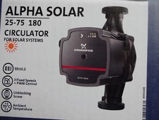 GRUNDFOS Hocheffizienz Umwälzpumpe ALPHA   Solar 25-75 180 (98989300)