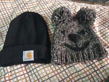 Carhartt Mütze, Herren Strickmütze Bärchen. Guterhalten 