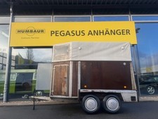 Westfalia 2-Pferdeanhänger Holz/Plane Sattelka. 2to.Viehanhänger