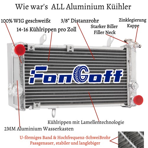 Aluminium kühler für suzuki - kühler,