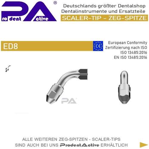 Scaler tip zeg spitze ed8 - tip,