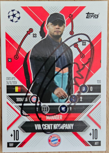 Match attax vincent - match, 24/25