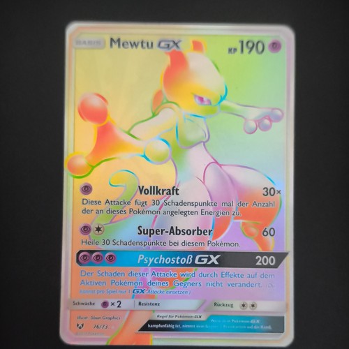 Pokemon karte mewtu - mewtu, gx