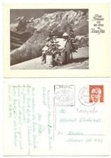 127211 - Kapelle in den Alpen -Weihnachten/Neujahr -AK, Berchtesgaden 20.12.1974