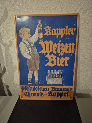 Blechschild groß bier - ,
