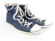Converse Chucks Damenschuhe Sneaker Gr. 37 Blau Textil High Top 511524 (15223)