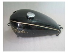 Velocette 350Cc Kts, Kss Mark 1 Schwarzer Lackierter Benzintank