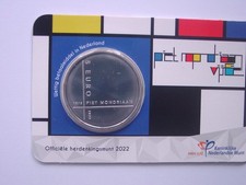5 EUR Sondermünze in Coincard - Niederlande 2022 Piet Mondrian (Sammlernachlass)