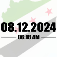 1x Autoaufkleber Syrien Freie