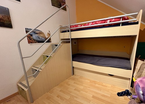 Etagenbett 200x90cm mit - etagenbett, in