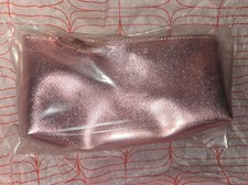 Younique Kosmetiktasche, Schminktasche, Kulturbeutel Rosa Metalisch, Neu, OVP