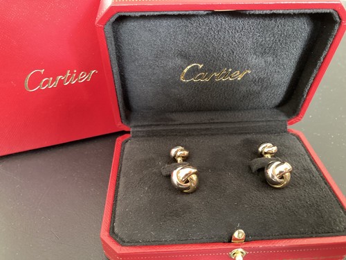 Cartier trinity cufflinks - cartier,