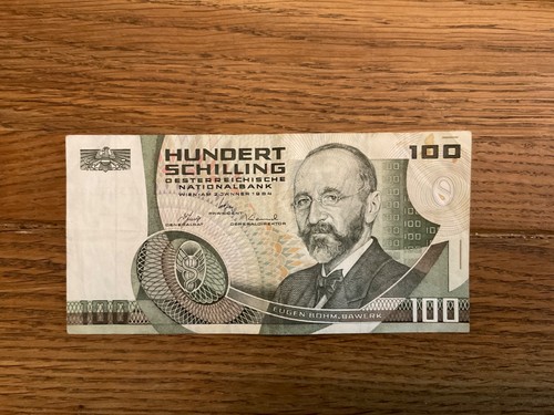 100 schilling banknote - schilling,