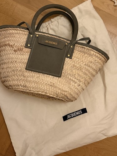 Jacquemus korbtasche olivgrün - jacquemus,