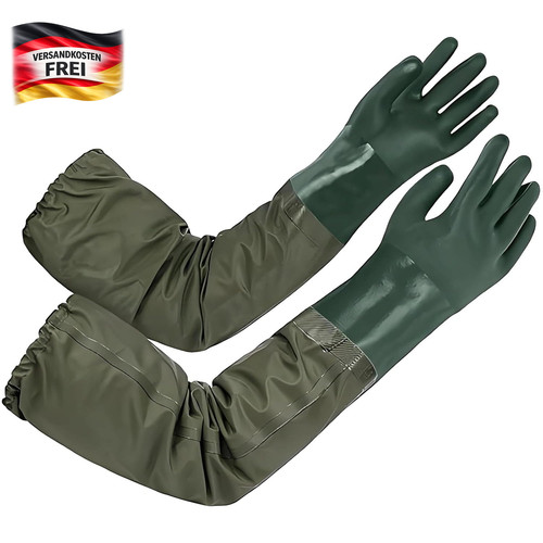 Lange gummihandschuhe 70cm - lange,