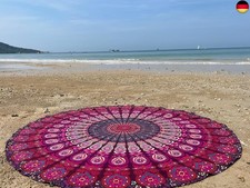 raajsee Indien Strandtuch Rund