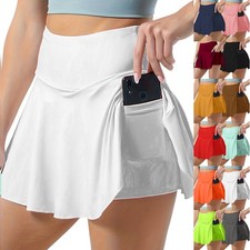 Damen Yoga Fitness Gym Skort