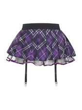 Karierter Minirock Damen