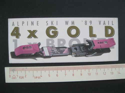 Alpine ski 89 - wm, vail