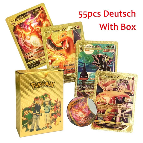 55pcs pokemon karten - 55pcs,