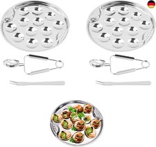 2 Satz Schneckenteller