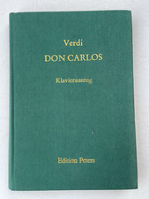 Noten.  R. Wagner. Don Carlos