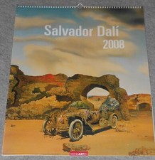 Kunstkalender Salvador DALI 2008, Weingarten Verlag, gebraucht, GUT!