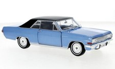 OPEL Diplomat V8 Coupe - 1965 - blue / black - WhiteBox 1:24