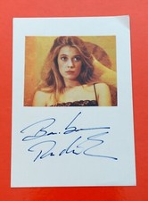 BARBARA RUDNIK - AUTOGRAMM / SIGNED DIN A5 BRIEFKARTE