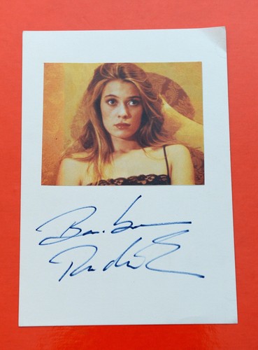 Barbara rudnik autogramm - -,