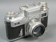 Kiev(Contax IIIa Nachbau) mit 2/50, funktionsfähig!
