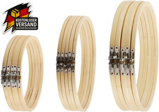 Stickrahmen Holz Set 15er
