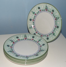 6er Set Staffordshire Geschirr