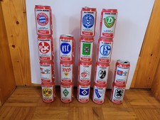 17 von 18 Coca Cola Dosen Bundesliga 1994 / 1995 Sammlung leer Sammlerdosen