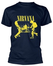 Nirvana 'Stage' (Blau) T-Shirt