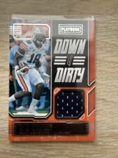 2021 Panini Playoff Draft Picks Seth Williams Patch Down And Dirty Cn# PB-SW 