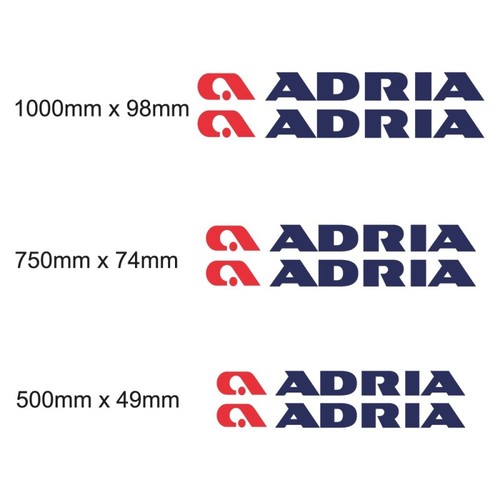 Adria wohnwagen aufkleber - wohnwagen,