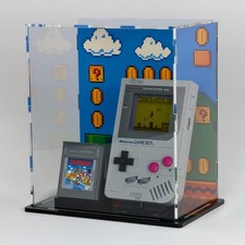 Vitrine für LEGO® Super Mario Game Boy™ 72046 Acrylvitrine, Hintergrund, Display