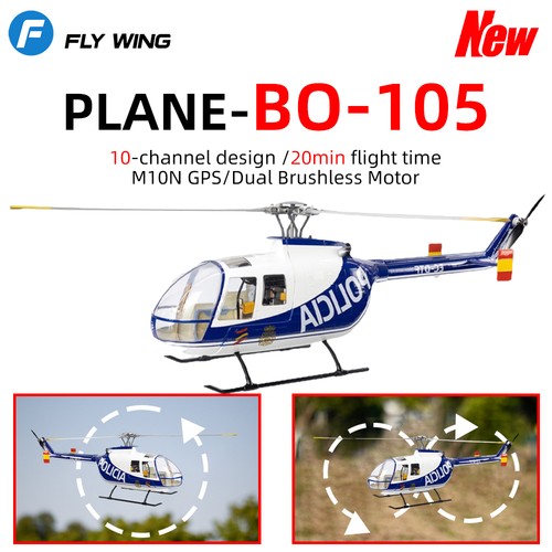 Flywing bo105 helicopter - bo105, h1