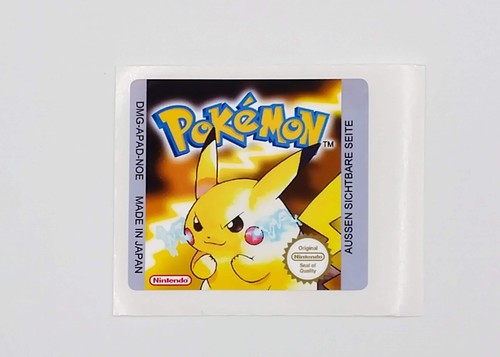 Gameboy pokemon gelb ersatz - gameboy,