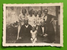 2810/Altes Foto Menschenleben Gruppenfoto Frauen Foto-Kolvitz Jarmen 8,8x6,4 cm