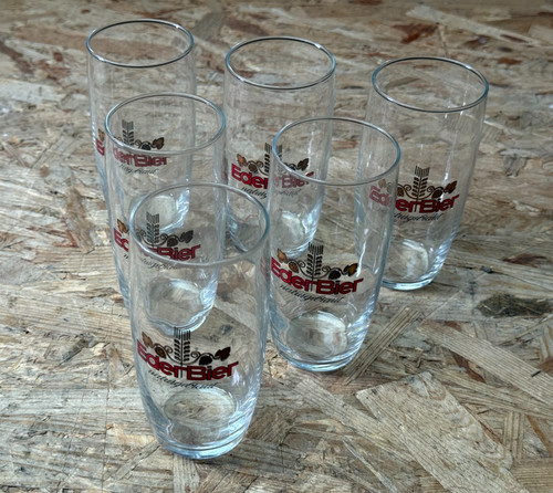 Eder bier gläser 2 - 6x,