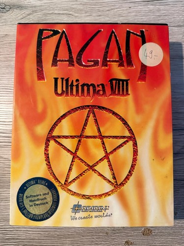 Ultima viii pagan big - viii, box