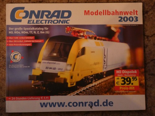 Katalog conrad modellbahnwelt - conrad,